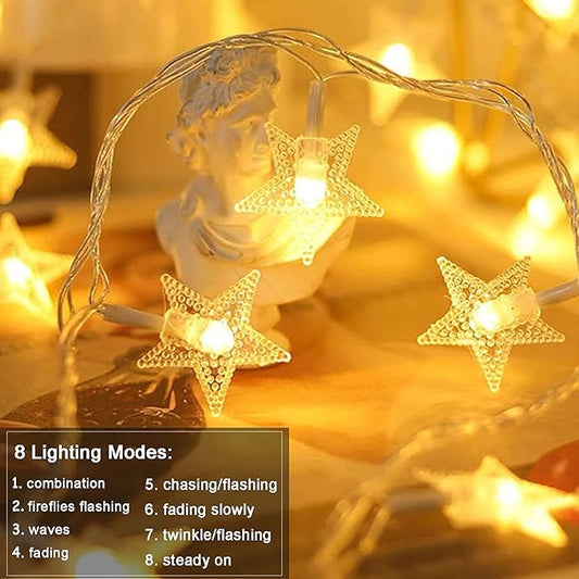 33ft Warm White Outdoor Edison String Lights, Weatherproof