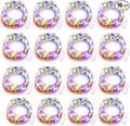 16-Pack 30 LED Christmas Twinkle Lights, 10ft Waterproof for Porch