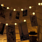 Outdoor String Lights, 10ft Waterproof LED