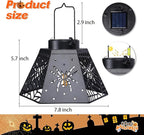 Solar Spider Lanterns, Outdoor Hanging LED Decor