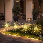 120 LED Starburst Firework Lights, Garden