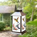 Hummingbird Solar Lanterns, Waterproof LED Garden Lights