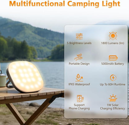 Portable Rechargeable Lantern, Emergency LED