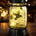 Solar Hummingbird Lanterns, Yard Hanging LED Decor