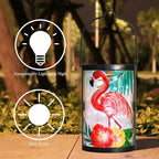 Courtyard Solar Hanging Lanterns, Decorative Backyard Decor