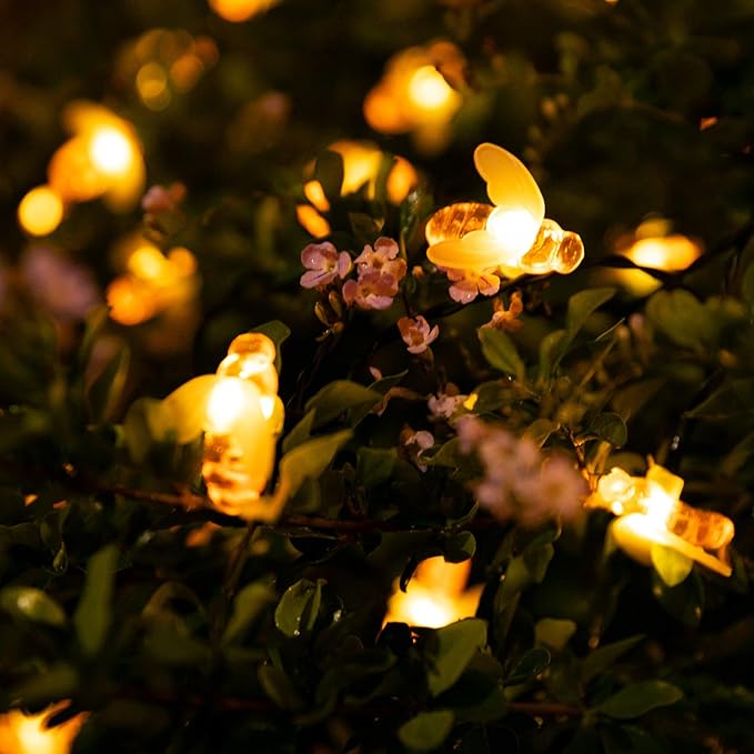 Christmas Porch String Lights, 31ft 50 LED Waterproof