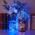 Christmas Backyard String Lights, 16ft 50 LED Waterproof