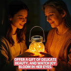 2-Pack Elegant Firefly Solar Lanterns for Porch, Waterproof LED