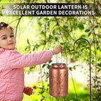 Bee Solar Lantern Set, Elegant Outdoor Lighting