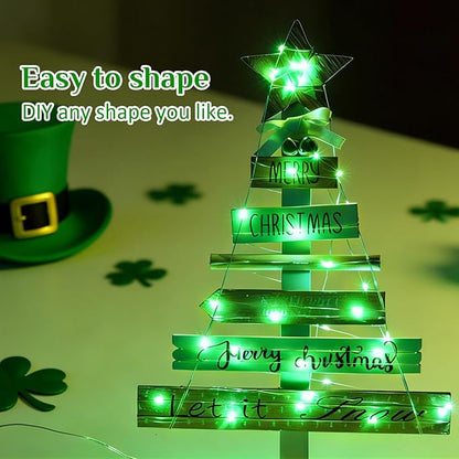 Christmas Fairy Lights 4-Pack, 16ft 50 LED Battery Twinkle Lights