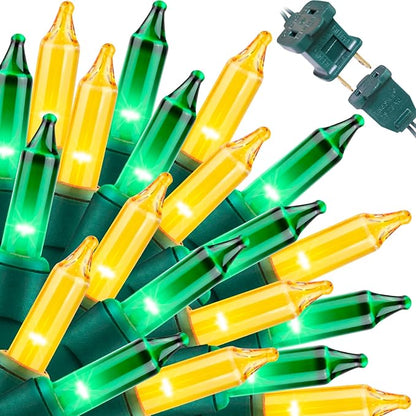 Christmas String Lights, 6ft Waterproof Twinkle Lights