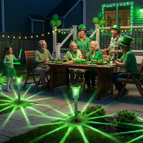 10-Pack Solar Landscape Lights for Driveway