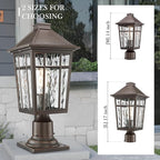 Bright Solar Post Cap Lights for Yard, LED