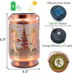 Solar Bigfoot Lanterns, Backyard Hanging LED Decor