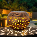 Courtyard Solar Hanging Lanterns, Classic Patio Decor