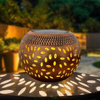 Courtyard Solar Hanging Lanterns, Classic Patio Decor