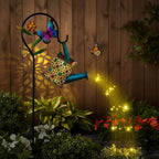 Solar Butterfly Statue Light, Yard Decor