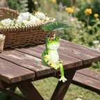Frog Solar Lawn Figurine Light, Waterproof