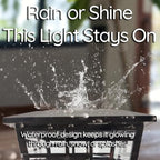 Solar Post Cap Lights, Warm White Waterproof