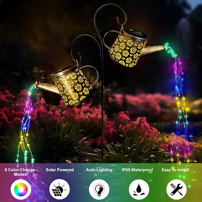 Solar Path Lights, Outdoor Driveway LED