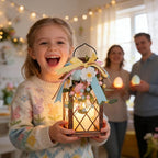 Solar Garden Lanterns, Outdoor Hanging LED Decor