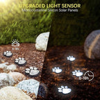 Garden String Lights, 8ft Cold White LED