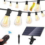 120ft String Lights for Porch, Waterproof LED