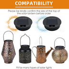 2-Pack Solar Watering Can Fairy Lights, LED