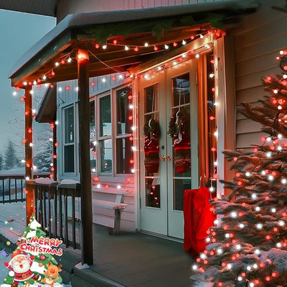 Christmas Yard String Lights, 100 LED Waterproof