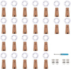 Christmas Porch String Lights 24-Pack, 20 LED Waterproof