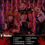 Halloween Yard String Lights, 8ft 300 LED Waterproof