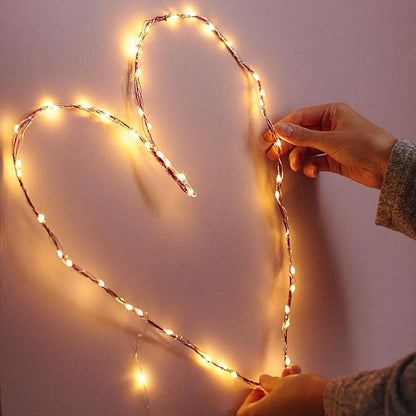 Christmas Fairy Lights, 16ft 50 LED Battery Twinkle Lights