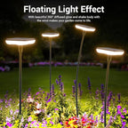 Solar Walkway Path Lights 4-Pack, IP65 Waterproof