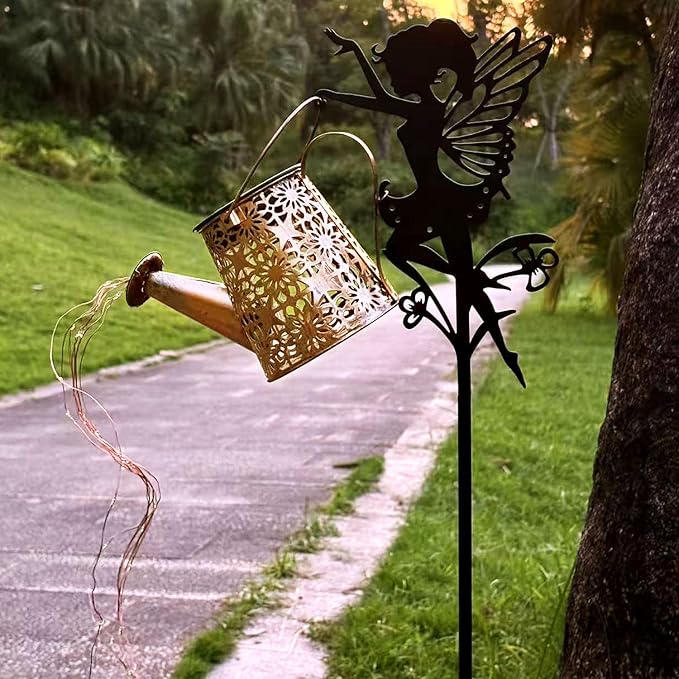 Gnome Solar Hanging Lanterns 2-Pack, Elegant Yard Decor