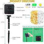 Deck String Lights, 80ft LED