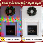 Christmas String Lights, 16.4ft 50 LED Timer