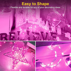 Christmas Fairy Lights 12-Pack, 7ft 20 LED Battery Twinkle Lights