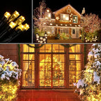 Christmas String Lights, 72ft 200 LED Waterproof Twinkle Lights