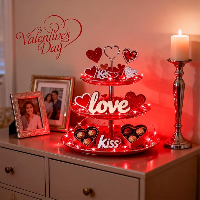 Christmas Fairy Lights 4-Pack, 1ft 50 LED Battery Twinkle Lights