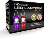 2-Pack Rechargeable LED Camping Lantern, Portable