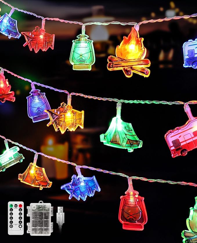 Christmas String Lights, 50 LED Waterproof Twinkle Lights