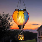 Solar Courtyard Lanterns, Yard Hanging LED Decor