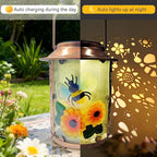 Bee Solar Backyard Lanterns, Classic Waterproof LED