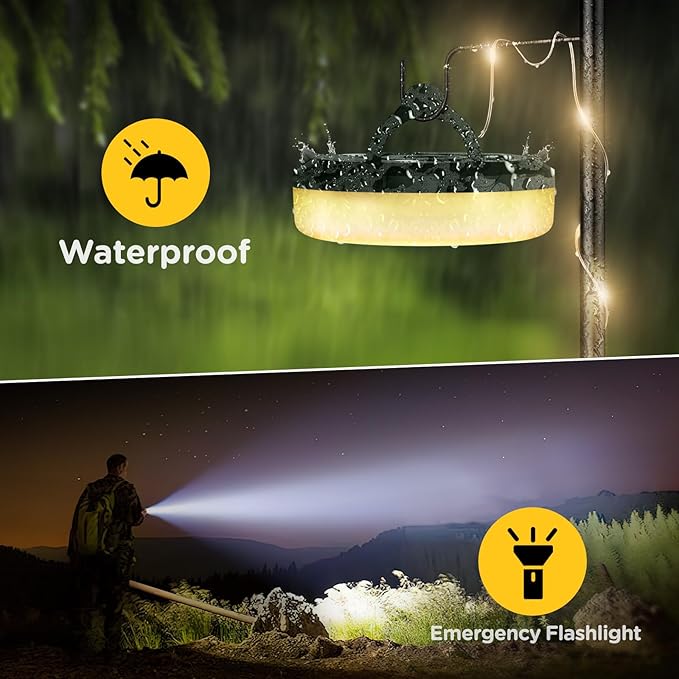 8ft Outdoor Edison String Lights, Weatherproof