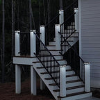 Bright Solar Post Cap Lights for Deck, LED
