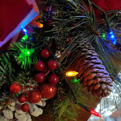 Christmas String Lights, 18ft Waterproof Twinkle Lights