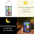 Butterfly Solar Hanging Lanterns, Decorative Outdoor Decor