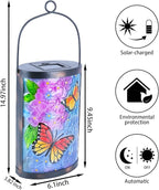 Butterfly Solar Lanterns, Waterproof LED Patio Lights