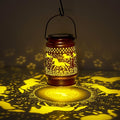 Charming Horse Solar Lanterns for Backyard, Waterproof LED
