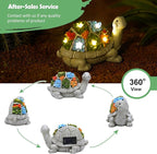 Solar Turtle Statue Light, Yard Decor